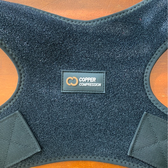 Copper Compression Posture Corrector Shoulder Brace for Men and Women size M/S - Picture 3 of 10